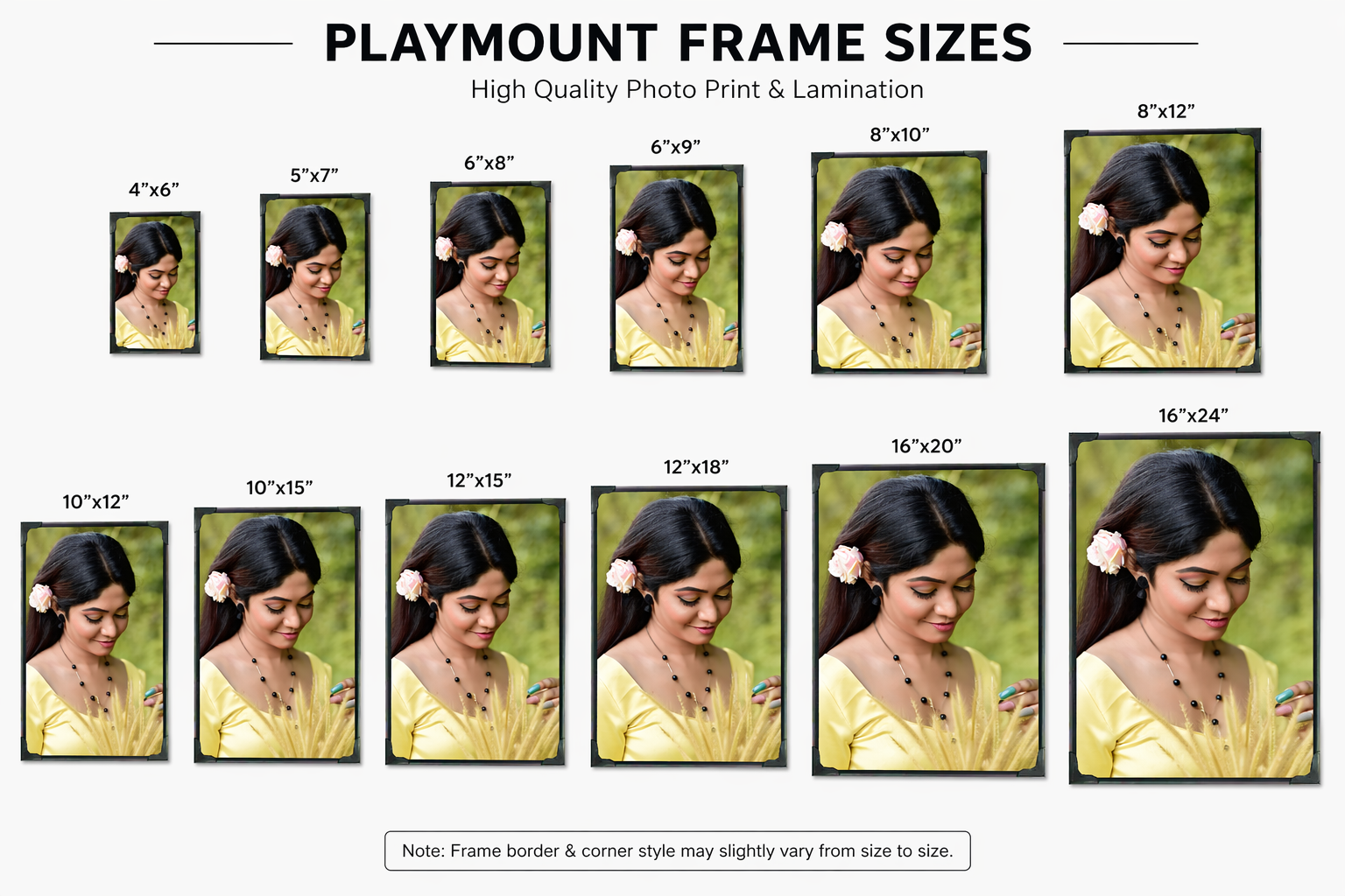 8x10 Playmount Photo Frame
